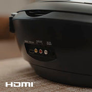 Aiwa Portable DVD Player, Crystal Clear Sound with Dual 3W Speakers and Bass Function, Featuring a 7" LCD Display, Bluetooth Connectivity, FM Radio, CD/DVD Playback