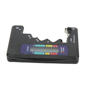 Digital Battery Capacity Tester Universal D C N AAA AA 9V 1.5V Button Cell Analyzer (Black)