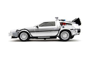 Jada Toys - Back to The Future RC Car, Time Machine, Remote Controlled Vehicle with Turbo and Light Function, Up to 10 km/h, USB Charging Function, 28 cm, for Children from 6 Years, 253256004