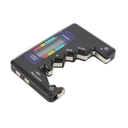 Digital Battery Capacity Tester Universal D C N AAA AA 9V 1.5V Button Cell Analyzer (Black)