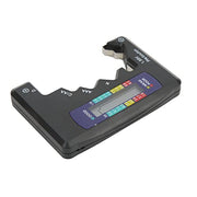 Digital Battery Capacity Tester Universal D C N AAA AA 9V 1.5V Button Cell Analyzer (Black)