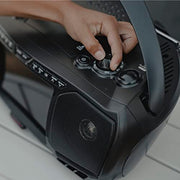 Aiwa Portable DVD Player, Crystal Clear Sound with Dual 3W Speakers and Bass Function, Featuring a 7" LCD Display, Bluetooth Connectivity, FM Radio, CD/DVD Playback