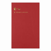 Midori Phil design Three Years Diary/Design Phil Green Diary 3 Years Continuous Use Door Light Blue 12,394,006
