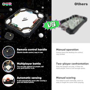 cheerivy Hyperlaps.10 Game 4 Players Arcade Games for Home, Hyperlaps.io Tables Game for Adults with a Points System, Fun Table Games for Family Gatherings