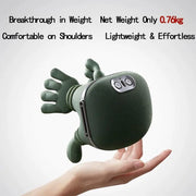 LNTVOM Siaasoo Neck Massager,Siaasoo Massage Neck,Real Hands Massager,Kneading Massager N4,Tissue Shiatsu Electric Massage Master for Shoulder,Rechargeable USB-C, for Necks, Back