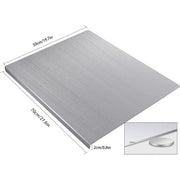 Stainless Steel Cutting Board for Kitchen, Extra Large Cutting Board Non Toxic, Metal Cutting Boards for Kitchen,Chopping Board for Meat, Veggies, Fruits and Kneading （70 x 50cm/27.6 x 19.7 inch）