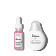 The Ordinary Lip Care Duo - Skin Care Bundle Set - PHA 5% Exfoliating Lip Serum 0.5 Fl Oz + Squalane and Amino Acids Lip Balm