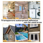 Transparent Waterproof Coating, Invisible WaterproofAgent ，Transparent Waterproof Sealan, Indoor & Outdoor Waterproof Coating (17.5oz.)