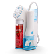 Willo Fully Automatic Kids U-Shaped Electric Toothbrush - 2 Brushing Timers, Deep-Cleans, Consistent Results, Eliminates Brushing Mistakes - Berry Splash (Small - Kids Ages 5-7 Years)