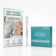 Sticky Ear Cleaning Sticks,Reusable Ear Cleaning Tools with Soft Rubber Head,Gentle Adhesive Ear Pick for Ear Wax Cleaning,Home Personal Care Hygiene Kit for Adults (24PCS, Large)