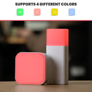 Luxafor Switch Pro – Wireless LED Status Light – Conference & Meeting Room and Workspace Availability Indicator a Remote Controller, Smart Office Solution