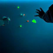 YAMIELO LumiBalls - 12 Pack LumiBall Sticky Balls for Ceiling & Wall, Glow in The Dark Sticky Stress Balls (12 Pack)