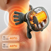 LNTVOM Siaasoo Neck Massager,Siaasoo Massage Neck,Real Hands Massager,Kneading Massager N4,Tissue Shiatsu Electric Massage Master for Shoulder,Rechargeable USB-C, for Necks, Back