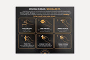 MudPlugz Drywall Repair Kit - 36 Plugs (3 Sizes) + Stingray Tool - Wall Hole Plug System for Screw & Anchor Holes - No Spackle, No Sanding - Paint Ready in