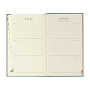 Midori Phil design Three Years Diary/Design Phil Green Diary 3 Years Continuous Use Door Light Blue 12,394,006