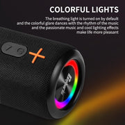 CYBORIS 2 in 1 Portable Splittable Bluetooth Speaker, Waterproof Split Wireless Speaker Bluetooth V5.3 with 20W Loud Stereo Sound, 24H Playtime, True Wireless Pairing for Home, Outdoor or Travel