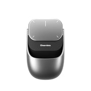 Cheerdots2 Bluetooth Detachable Air Mouse Touchpad Mouse with Voice Recording, Presentation Clicker Wireless Presenter Presentation Remote with Laser Pointer for Mac, Windows (Basic, Silver)