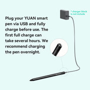 Smart Pen and Notebook - Smartpen Writing Set, Digital Smart pens for Note Taking, Real-time Sync for Digitizing, Storing, and Sharing Paper Notes, Compatible with ipad, iPhone and Android Smartphone
