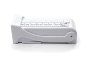 KitchenArt Buttermate Butter Cutter Slicer, Measuring Dispenser and Keeper, White