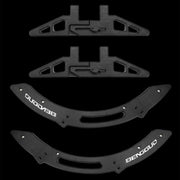 GuangMaii Bike Stand Floor Rack, Universal Adjustable Bicycle Parking Stand for Home/Garage/Garden, Mountain, Road, MTB, E-Bike, Scooter, 30-80mm Wide Bicycle Tires (Black)