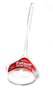 Fatsoff Soup Scoop Fat Skimmer - Efficient Fat Separator for Soups, Stews, and Broths - Removes Fat Quickly and Easily - Made in USA, Original Inventor