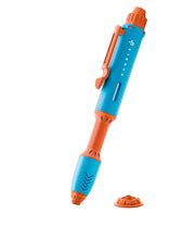 Mindscope BubbleFX LED Light Up Bubble Sculptor Pen (Blue/Orange)