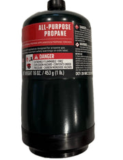 Propane Replacement Fuel Cylinders Camping- 16 Oz (6 Pack) Factory Pre-filled and Ready to Use