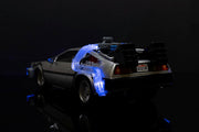 Jada Toys - Back to The Future RC Car, Time Machine, Remote Controlled Vehicle with Turbo and Light Function, Up to 10 km/h, USB Charging Function, 28 cm, for Children from 6 Years, 253256004