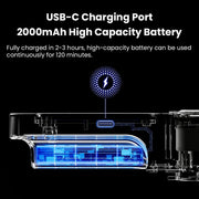 Defrosting Tray for Frozen Meat, USB Rechargeable Meat Defrosting Box with Lid, Aluminum Defrosting Tray BBQ, Airflow Technology, Non Stick Easy to Clean (Black)