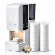 5-10s Fast Hot Towel Dispenser, 55°C (131°F) Constant Temp, 500ml Tank, Auto-Dry & Safe, Portable for Spa, Facial, Bathroom & Home (Hot Towel Heater with 2 Rolls of Towels)