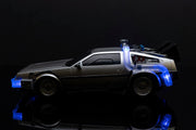 Jada Toys - Back to The Future RC Car, Time Machine, Remote Controlled Vehicle with Turbo and Light Function, Up to 10 km/h, USB Charging Function, 28 cm, for Children from 6 Years, 253256004
