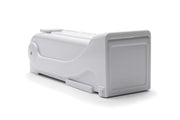 KitchenArt Buttermate Butter Cutter Slicer, Measuring Dispenser and Keeper, White