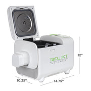 Total Pet Kitchen Pet Food Maker - All-in-One Pet Food Multicooker | Cooks, Mixes, and Dispenses Fresh Human-Grade Ingredients in About an Hour | 4.5 Quart Capacity