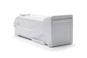 KitchenArt Buttermate Butter Cutter Slicer, Measuring Dispenser and Keeper, White