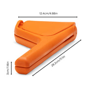 Dreamfarm Original Orange Fluicer Easy-Squeeze Fold-Flat Citrus Juicer - 11 Inch, Suits All Citrus