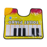 Toilet Piano Mat, Toilet Electronic Organ Floor Mat, Artistic Piano Sound Effect Rug, Gags & Practical Joke Toy for Boys, Girls, Kid for Toilets, Bathroom, Dorm, Apartment