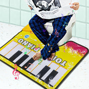 Toilet Piano Mat, Toilet Electronic Organ Floor Mat, Artistic Piano Sound Effect Rug, Gags & Practical Joke Toy for Boys, Girls, Kid for Toilets, Bathroom, Dorm, Apartment