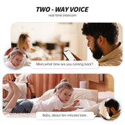 Indoor Camera Robot, 2k 5g/2.4ghz WiFi Pet Robot Cam with Phone App EseeCloud, 360 PTZ Nanny Cam Dog Cam with Audio/Video, Spy Camera 2-Way Audio Motion Tracking 7/24 Night Vision