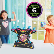 Game Zone Arcade Hover Shot - Action-Packed Tabletop Game for 1-2 Players Ages 6+ - Indoor and Outdoor Use - Helps Develop Hand-Eye Coordination - Multiple Ways to Challenge Your Family and Friends!