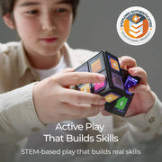 WOWCUBE Rubik's Edition - Handheld Game Console, 100+ Games and Apps for Teens and Adults (Ages 13+) - STEM Certified Mixed-Reality Entertainment System - 24 Screens Interactive Gaming Cube