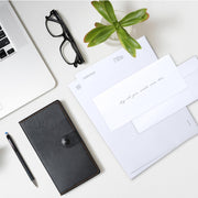 Zzrywuty #10 Letter Size Mailing Envelopes for Business, 500pcs Self Seal Windowless Security Envelopes 4-1/8 x 9-1/2 Inch White 24LB Paper