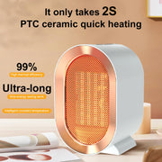 Swocky Indoor Electric Portable Space Heater, 1200W Personal Desk Heater, Fast Quiet Heating Ceramic for Large Room,Bedroom and Office Use (Black)