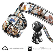 Indoor Camera Robot, 2k 5g/2.4ghz WiFi Pet Robot Cam with Phone App EseeCloud, 360 PTZ Nanny Cam Dog Cam with Audio/Video, Spy Camera 2-Way Audio Motion Tracking 7/24 Night Vision