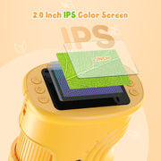 1000X Handheld Digital Microscope for Kids: Pocket Microscope with 2.0" IPS Screen - STEM Toys Birthday Gifts for Girls Boys Child - Portable Edu Science Kits Toddler Age 3-6 6-12