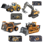 Mudsterz Excavator, 2025 New Mudsterz Trucks with Cool Lights and Sounds, Complete Control Over The Construction Site, Alloy Material, 2.4ghz Remote, Little Builders, Big Action (A+B+C+D)