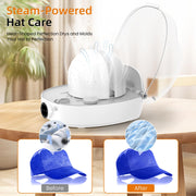 Arien Hat Shaper, Automatic Cap Cleaner, Hat Care Machine Steam Cleaning & Ironing and Drying for Bucket hat Baseball Cap, Restore Misshapen Hat, Hat Saver