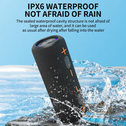 CYBORIS 2 in 1 Portable Splittable Bluetooth Speaker, Waterproof Split Wireless Speaker Bluetooth V5.3 with 20W Loud Stereo Sound, 24H Playtime, True Wireless Pairing for Home, Outdoor or Travel