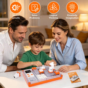 Arnbz Circuit Maze Blocks for Kids, Stem Circuit Puzzle Board with 500+ Projects, Educational Science Experiment Toy Gift for Boys Girls Age 8+