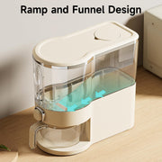 UFORU Rice Dispenser, Rice Storage Container with Measuring Cup for Kitchen Pantry Household, Cereal Dry Food Storage Containers Airtight, Sealed Moisture Proof， 22 Lbs