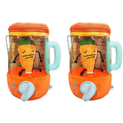 Zeaoii Carrot Blender Plush, Carrot Blender Toy, Carrot Juicer Plush Toy, Plush Carrot in Blender Toy (2pcs)